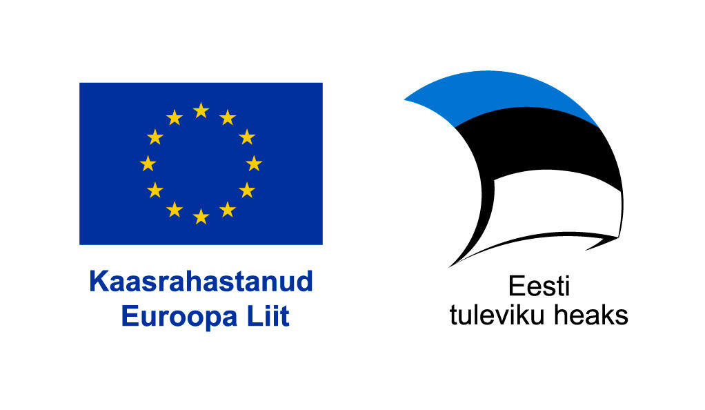 Lippudega logo kaasrahastatud Euroopa Liidust ja Eesti tuleviku heaks. 