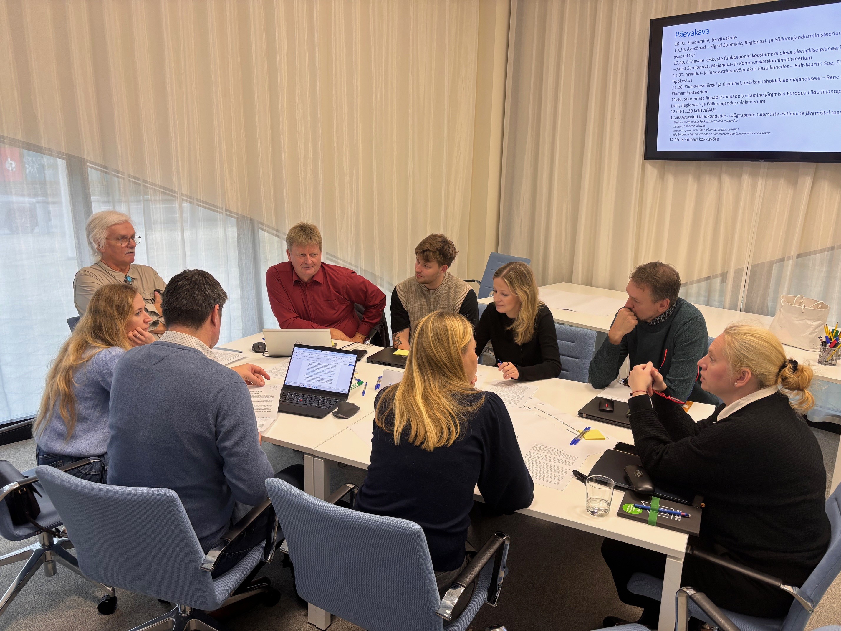Suuremate linnapiirkondade seminar Euroopa Liidu finantsperioodi 2028–2034 ettevalmistamiseks, 7. november 2025