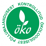 Eesti ökomärk, tekstiga, positiivis